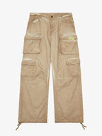 Theprecipice Vintage Wasteland Style Multi Pocket Work Pants