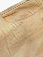 Washed Distressed Detachable Scarf Barrel Jeans - 2550