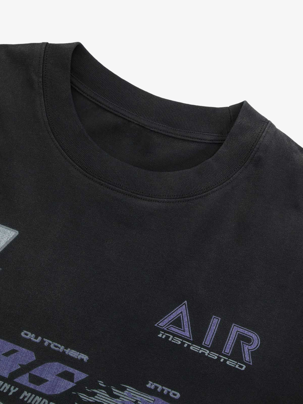 Theprecipice Washed Edge Long Sleeve T-Shirt