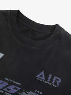 Theprecipice Washed Edge Long Sleeve T-Shirt