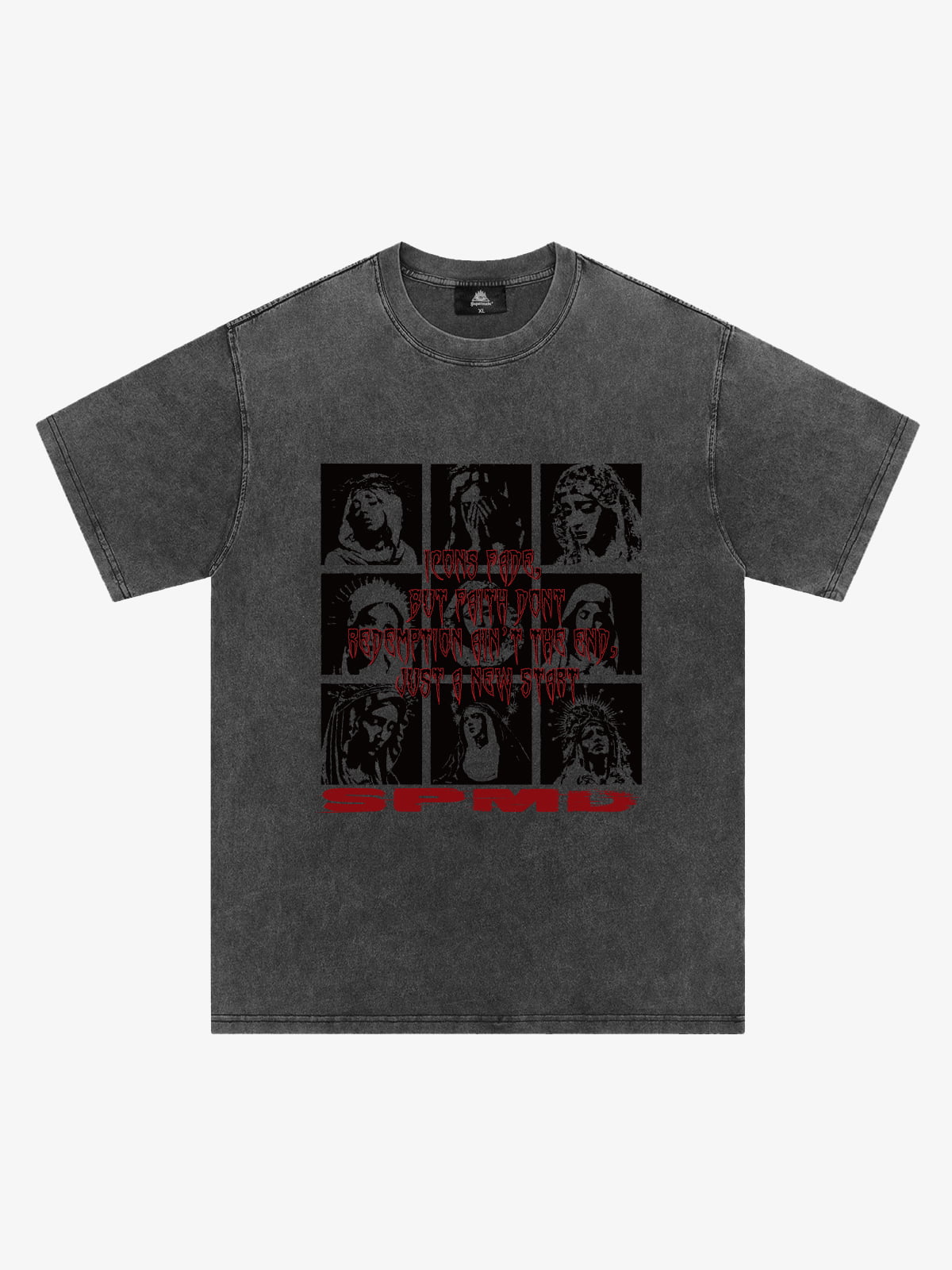 Original Saint Slogan Graphic T-Shirt