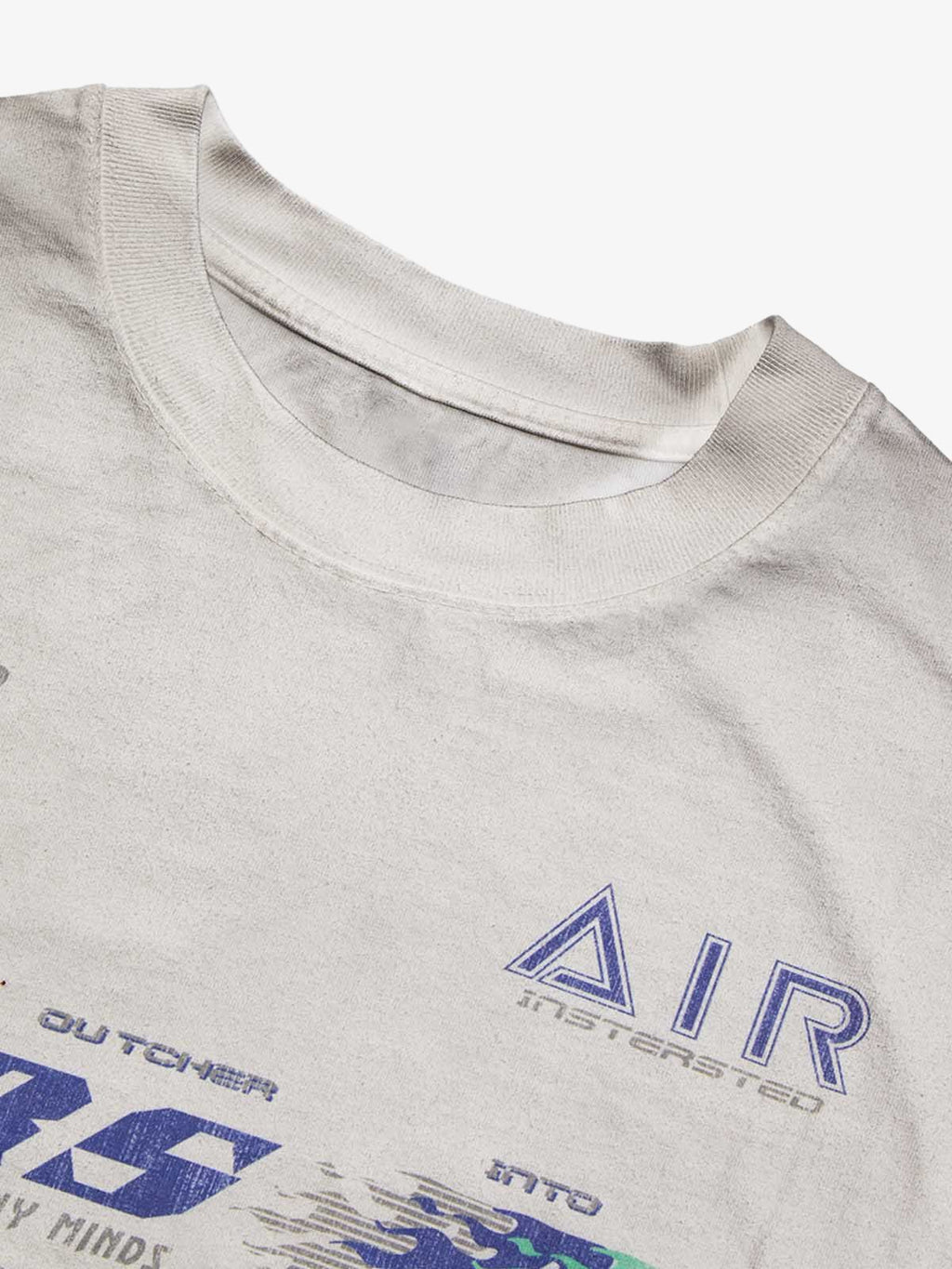 Theprecipice Washed Edge Long Sleeve T-Shirt