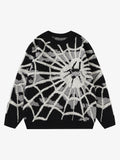 Theprecipice Spider Knit Crew Neck Sweater