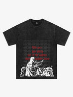 Bold Graphic Slogan T-Shirt