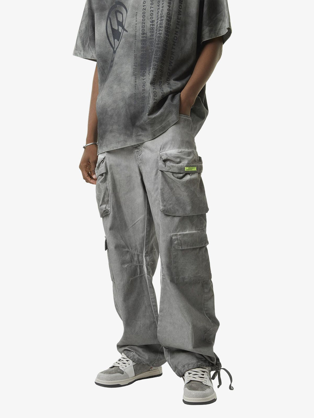 Theprecipice Vintage Wasteland Style Multi Pocket Work Pants