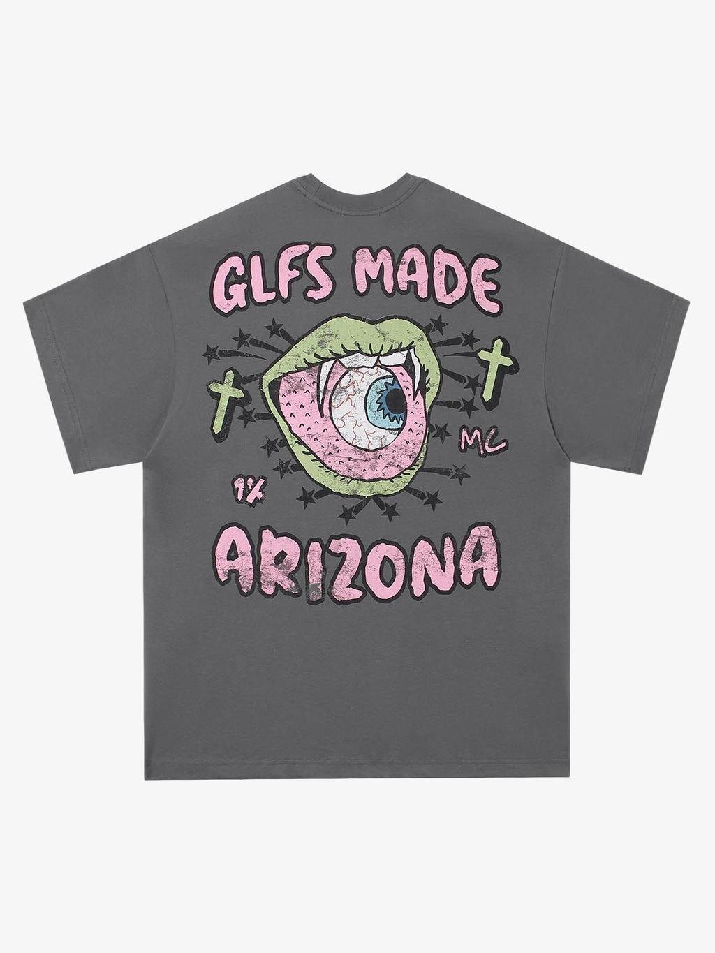 Theprecipice Fun graphic print T-shirt