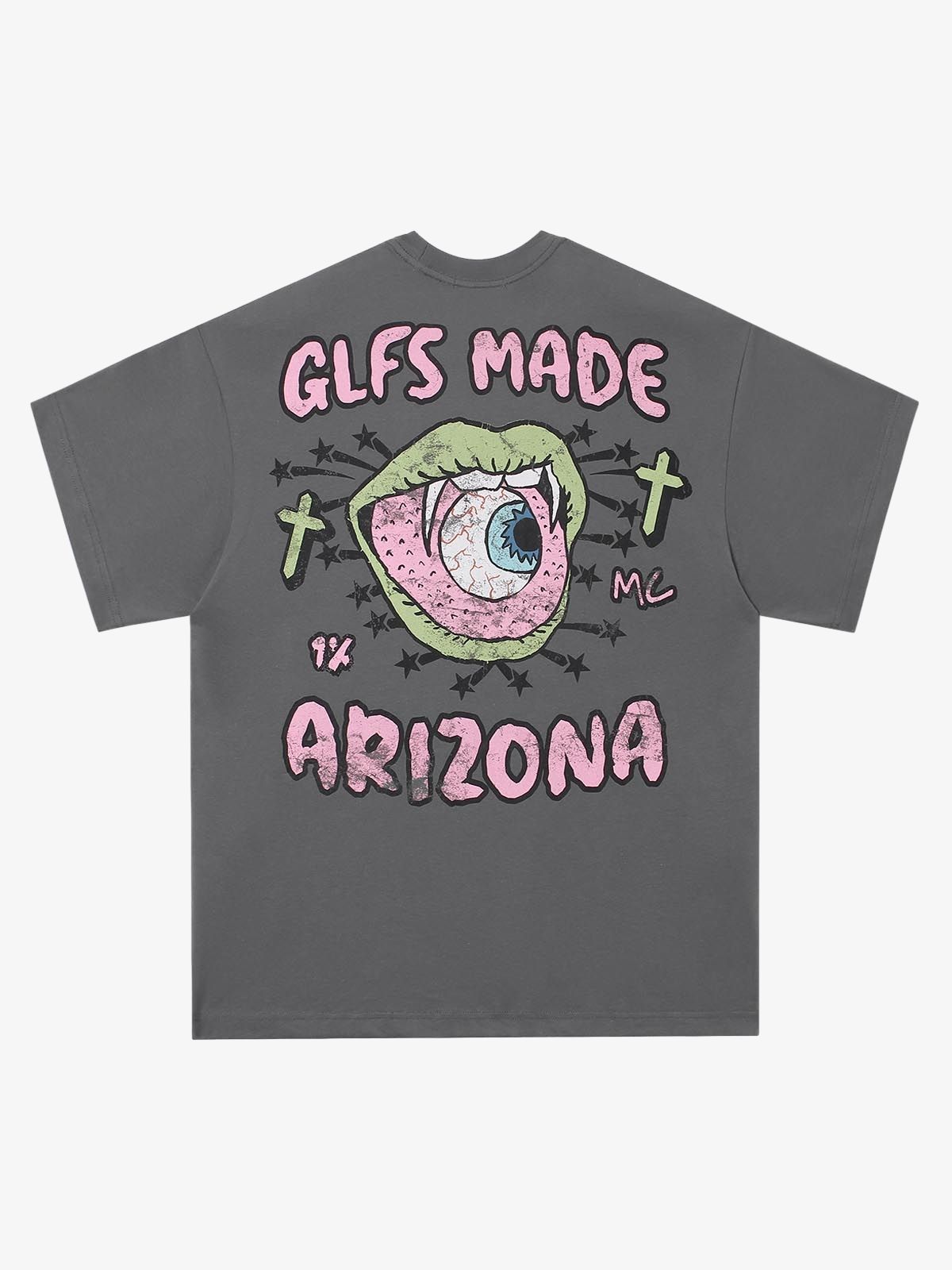 Theprecipice Fun graphic print T-shirt