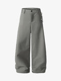 Elastic Waistband Barrel Pants - 2425