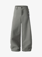 Elastic Waistband Barrel Pants - 2425