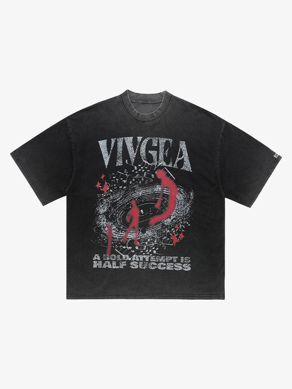 Washed Oversized Graphic T-Shirt