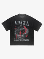 Washed Oversized Graphic T-Shirt