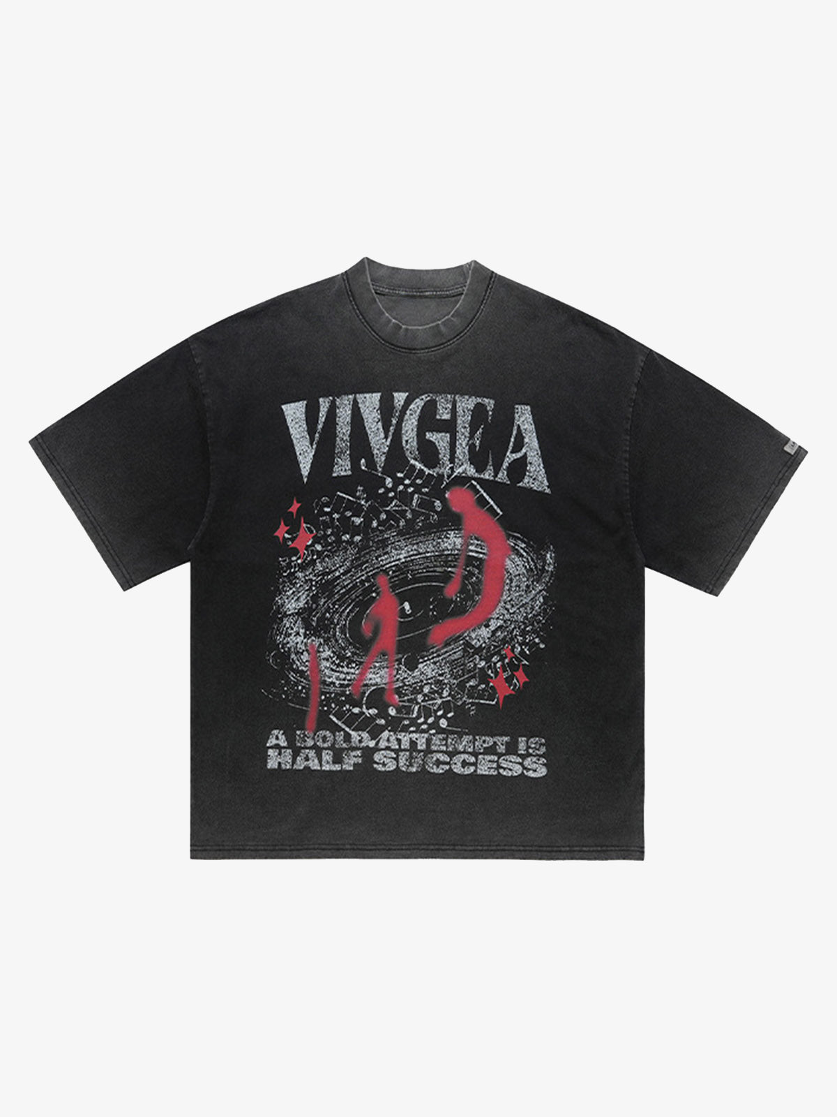 Washed Oversized Graphic T-Shirt