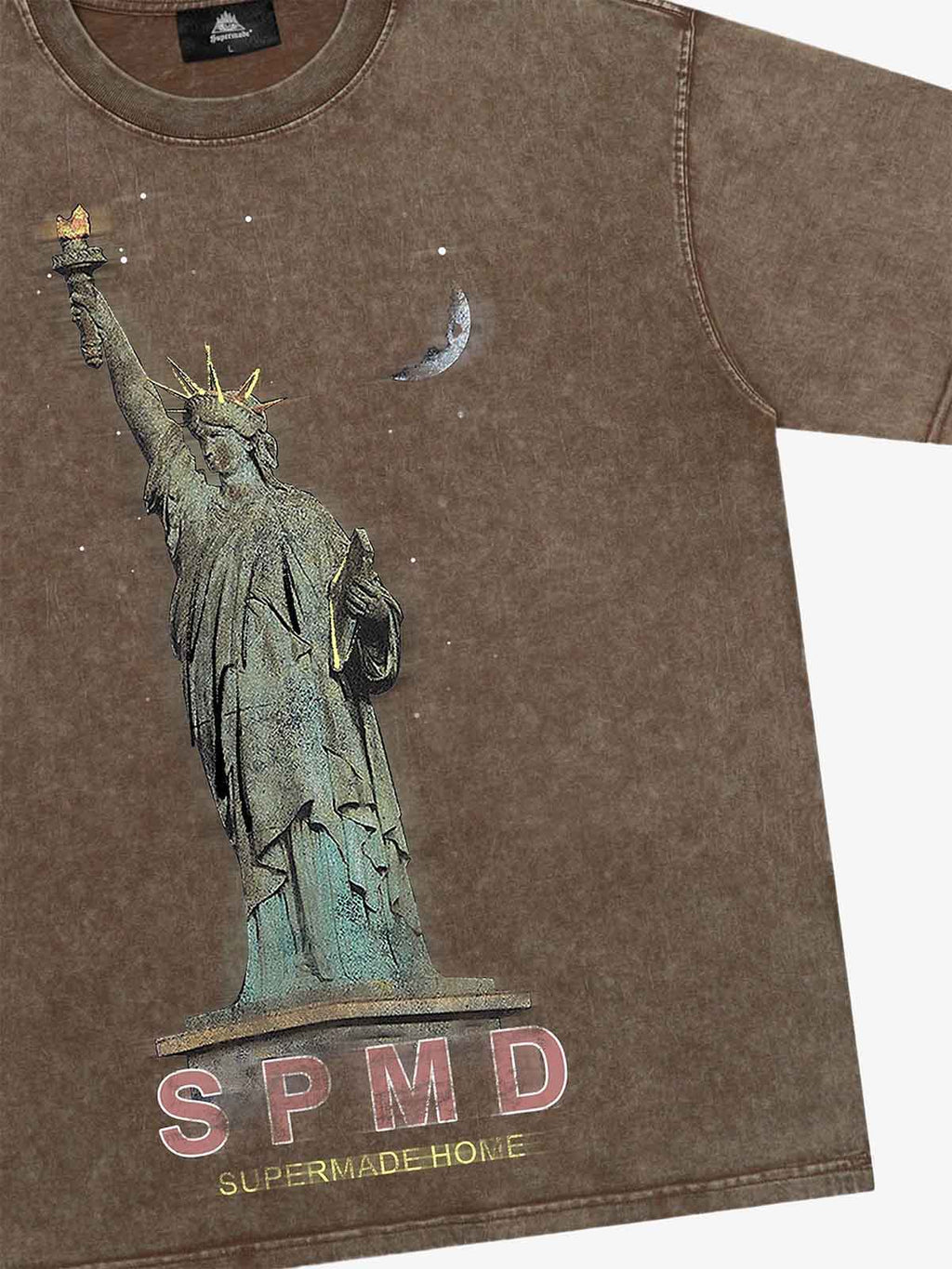 Theprecipice Statue Of Liberty Vintage T-shirt - 2132