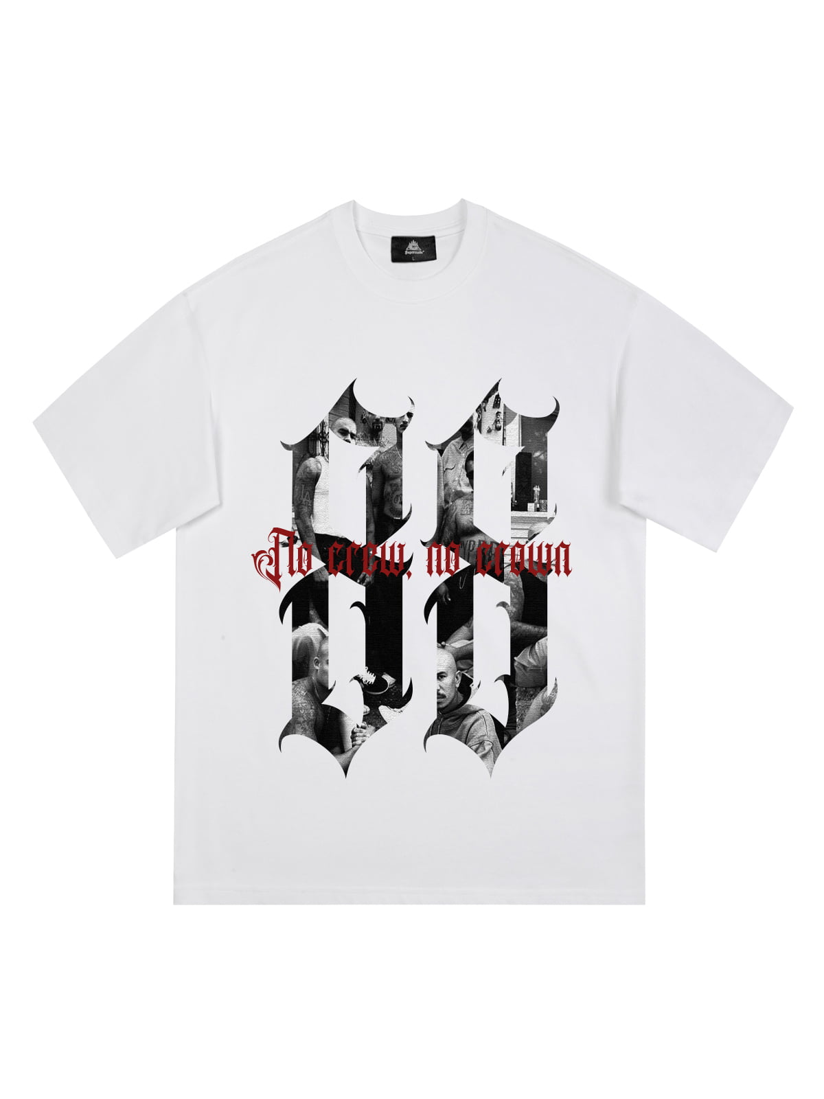 Original Photograph Letter Oversized Graphic T-Shirt