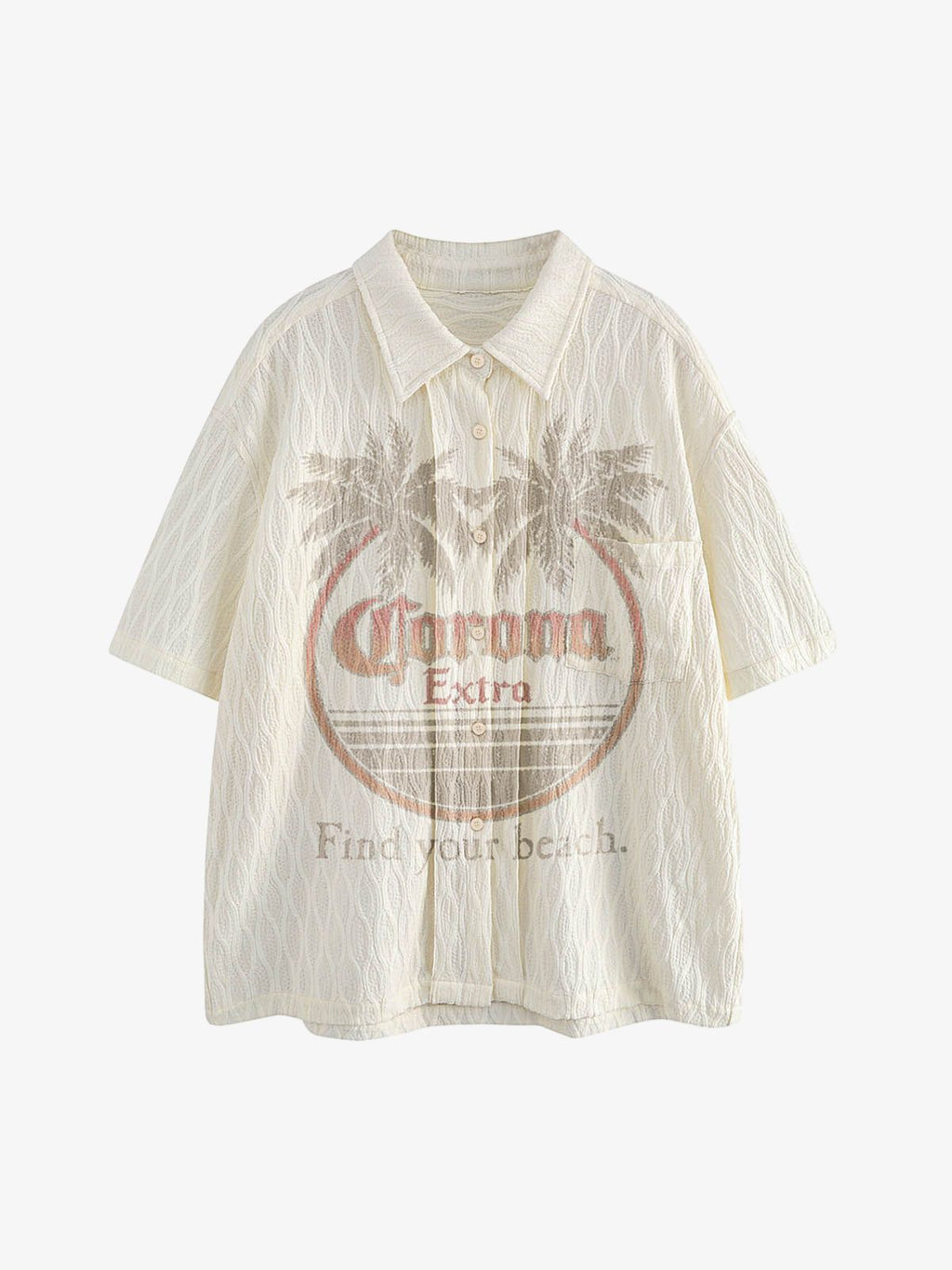 Palm Tree Short-Sleeve Shirt