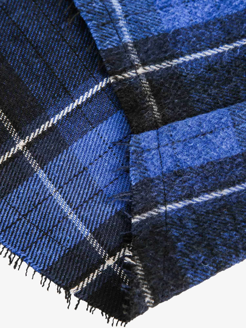 Theprecipice Plaid Brushed Cardigan Hooded Shirt