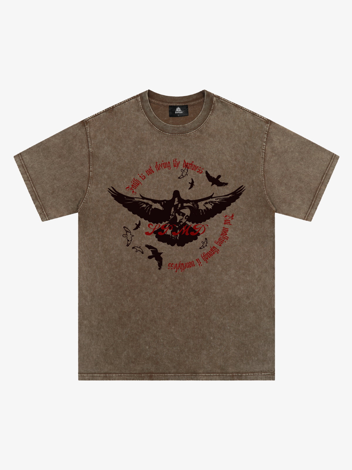 Original Vintage Washed Slogan Graphic T-Shirt