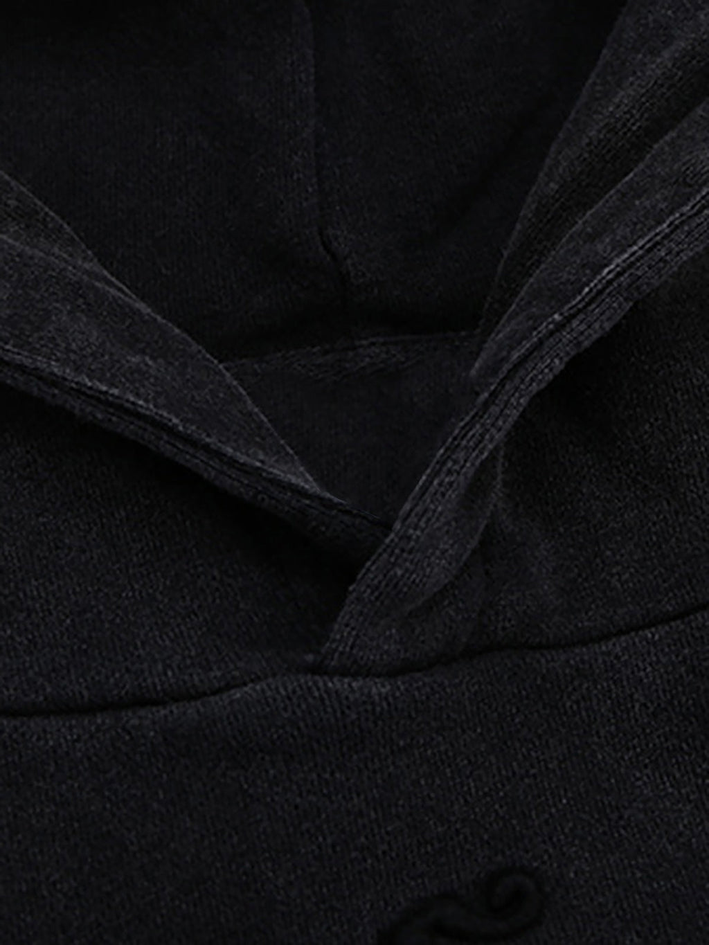 Theprecipice Washed Splicing Hoodie - 1985