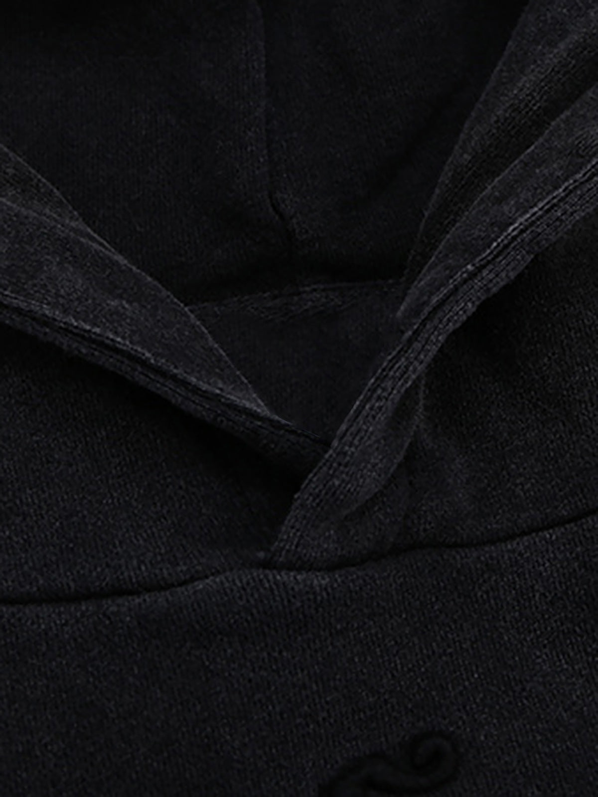 Theprecipice Washed Splicing Hoodie - 1985