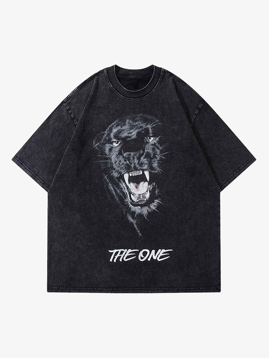 Theprecipice Black Panther Print T-shirt