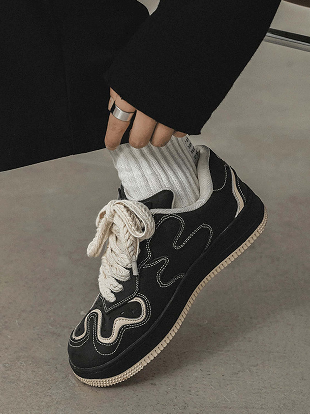 Theprecipice High Street Skateboard Couple Shoes -1479
