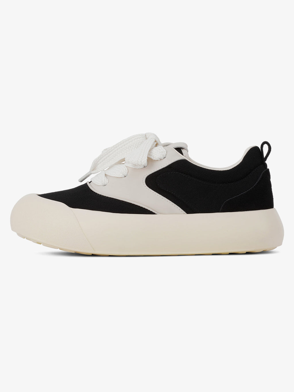 Theprecipice Chunky Round-Toe Color-Block Rap Sneakers