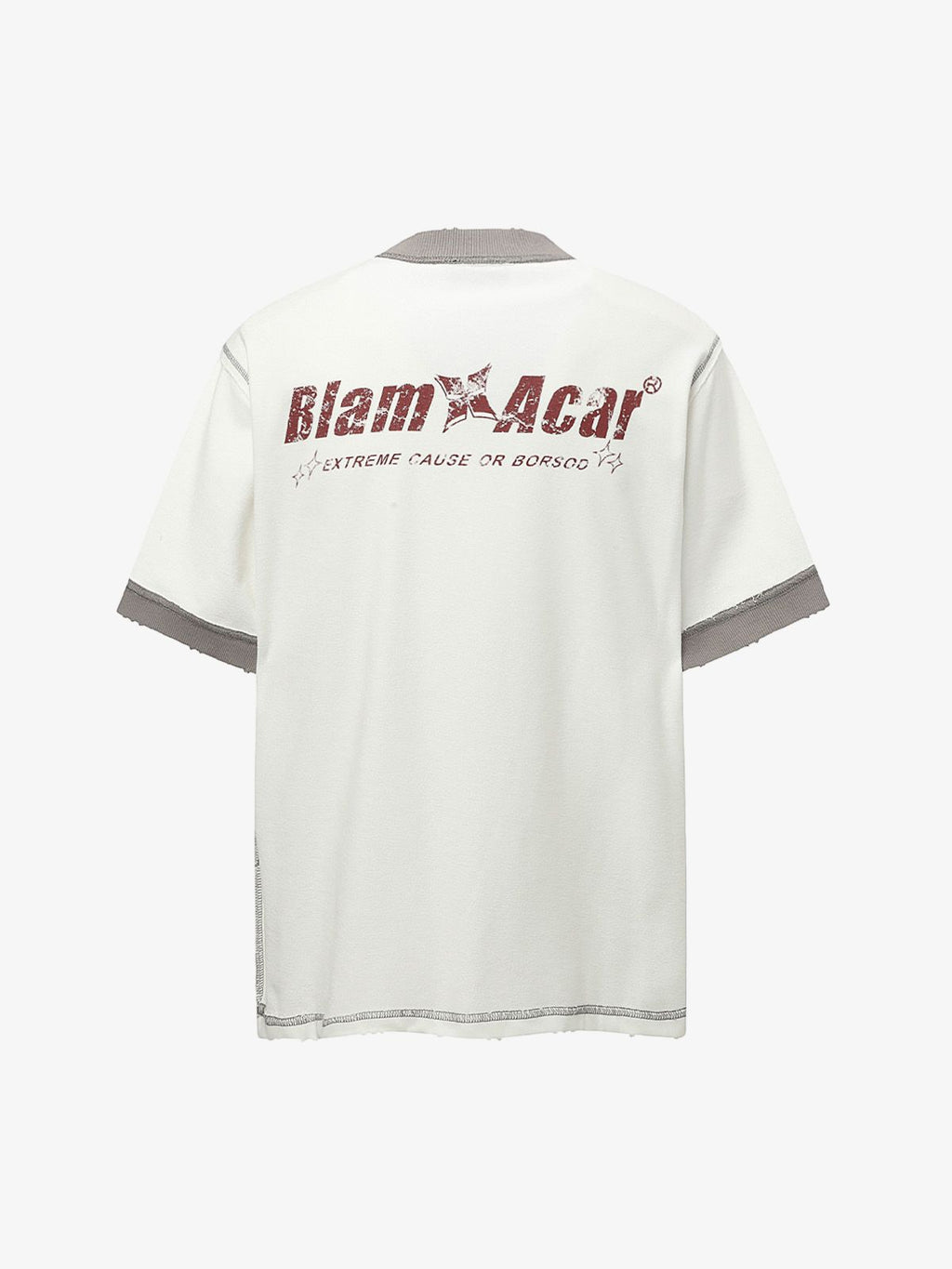 Distressed NO. 28 Jersey T-Shirt - 2442