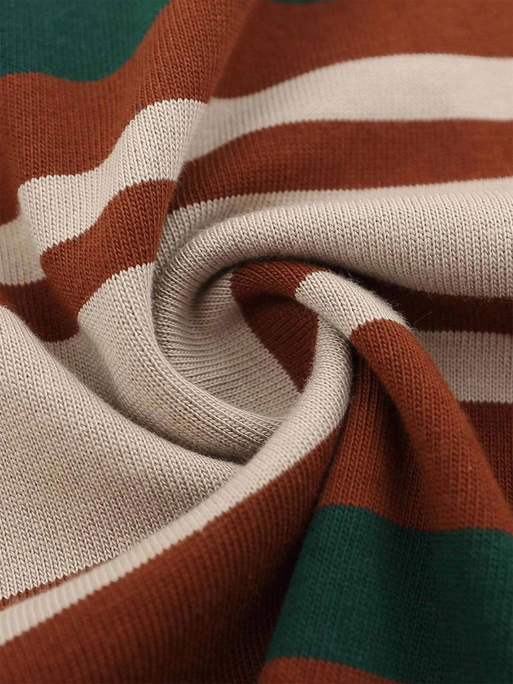 Theprecipice Vintage Striped Polo Shirt - 2165