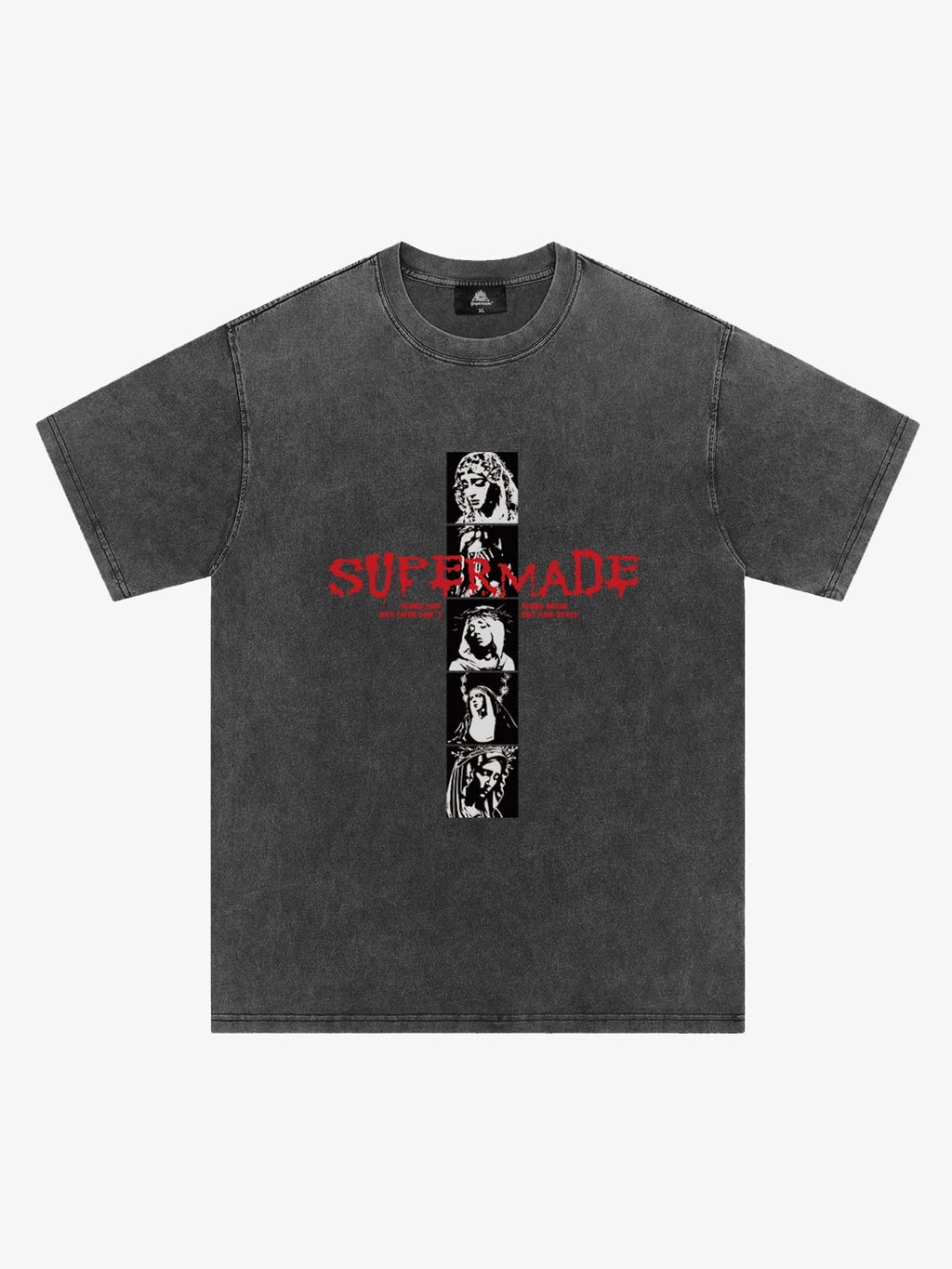 Mary Vintage-Inspired Graphic Design T-Shirt