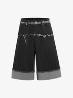 Cleanfit Raw Edge Denim Short - 2483