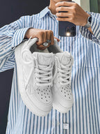Theprecipice Niche Retro Couple Board Shoes