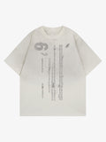 Distressed Digital Print T-shirt