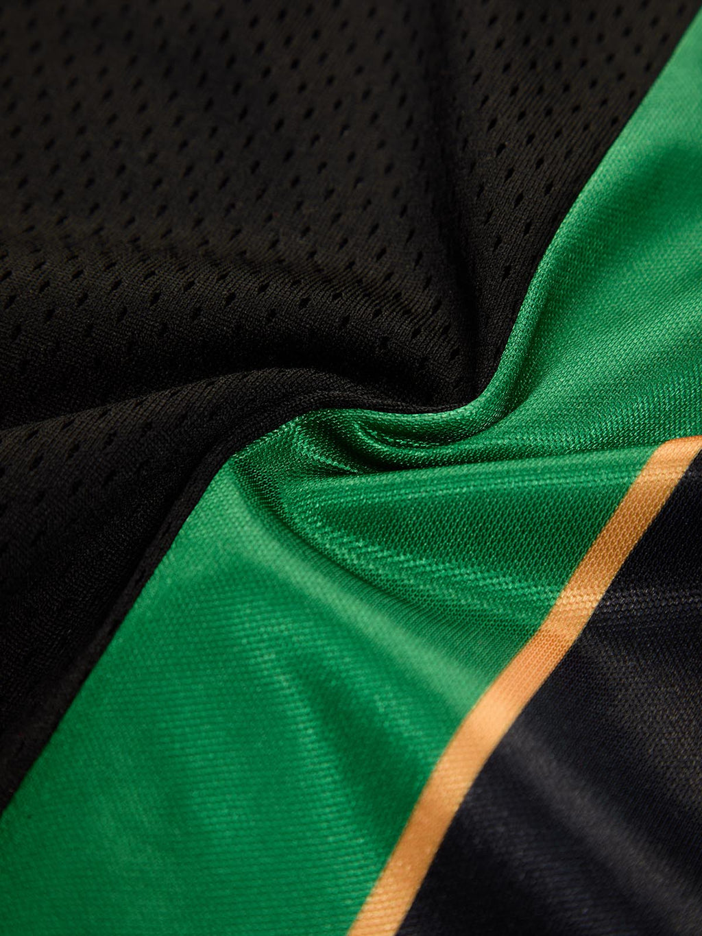 Original Retro Striped Spliced Sports Jersey T-Shirt - 2422