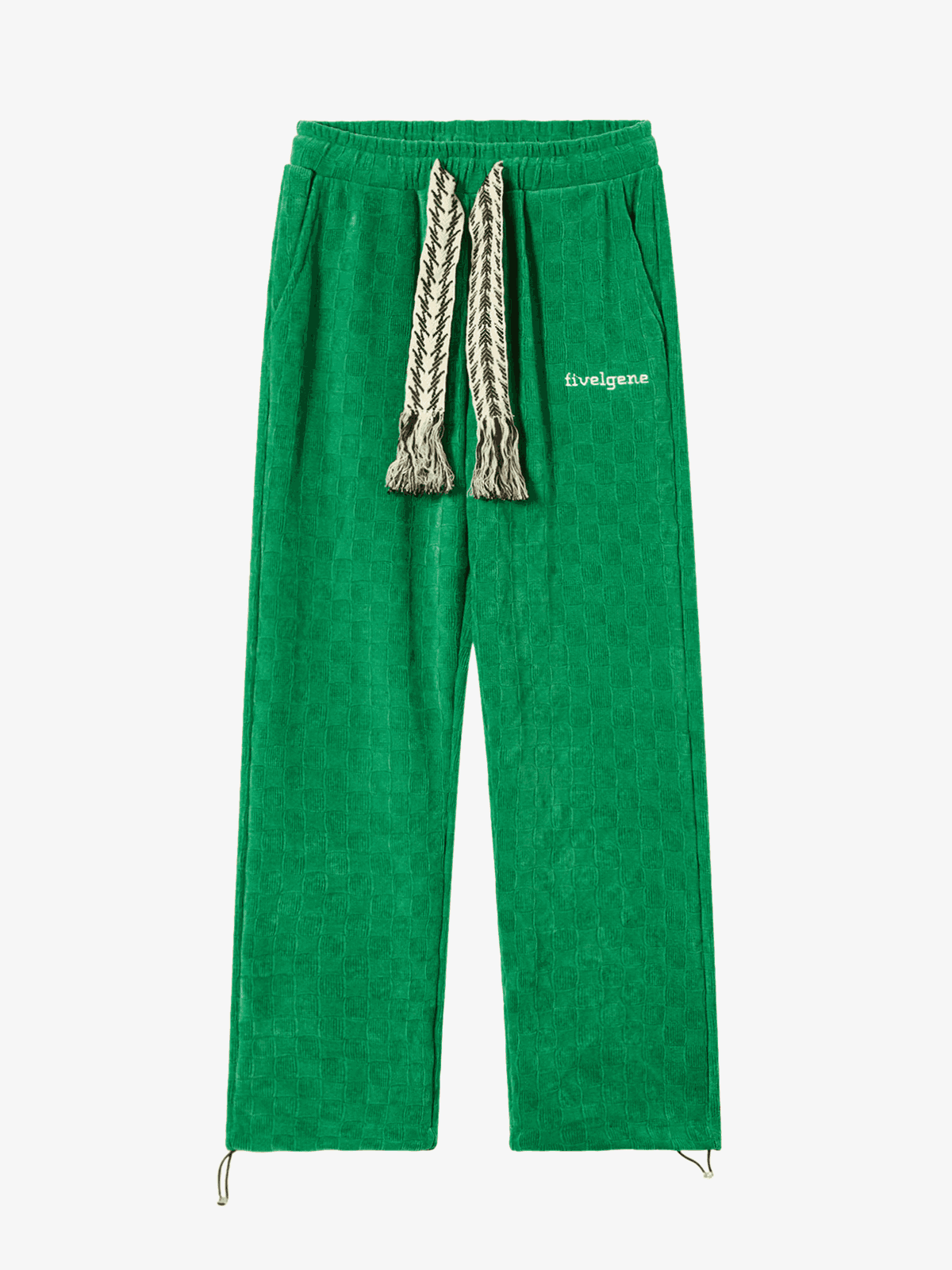 Theprecipice High Waisted Straight Cotton Sweatpants -1284