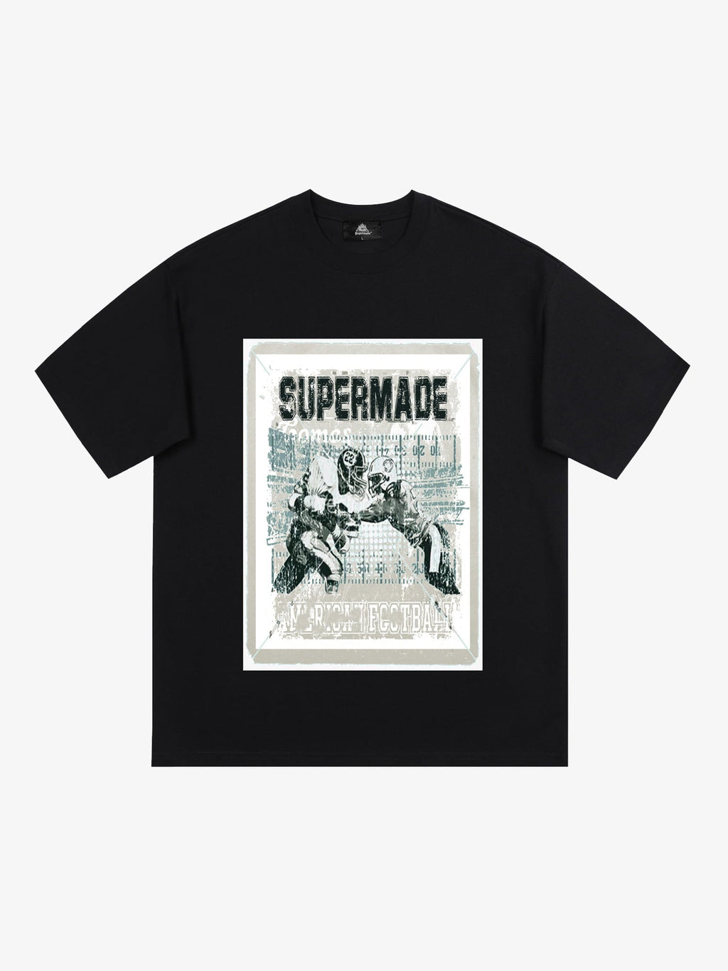Super Bowl Football Print T-Shirt