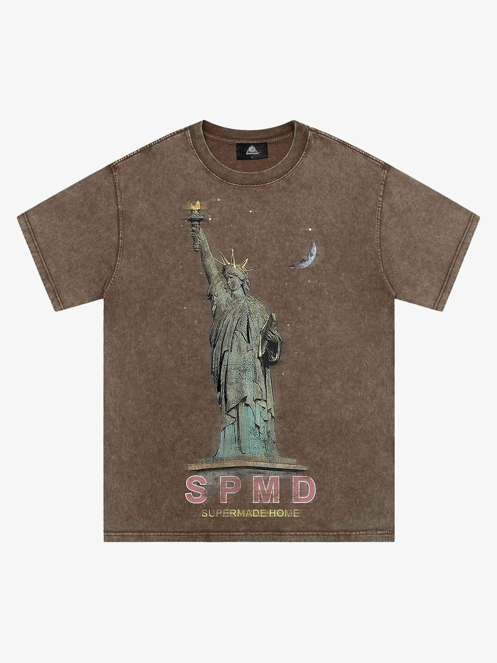 Theprecipice Statue Of Liberty Vintage T-shirt - 2132