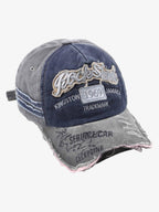 Theprecipice Retro Letter Denim Cap - 2136