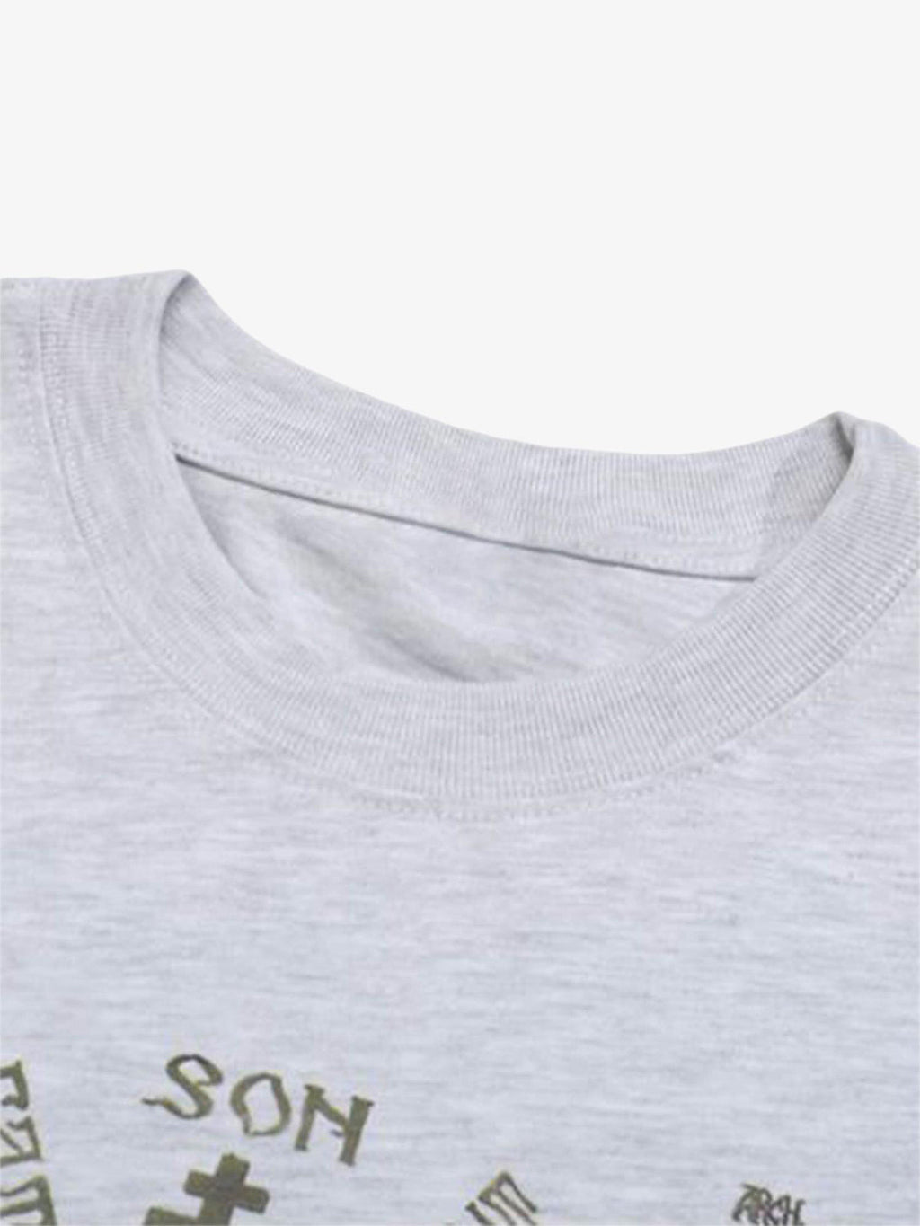 Theprecipice American High Street Graffiti Long Sleeve T-Shirt