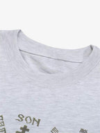 Theprecipice American High Street Graffiti Long Sleeve T-Shirt