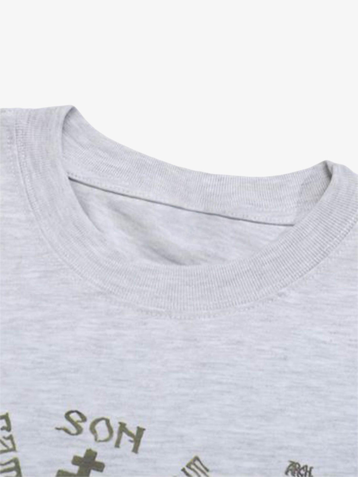Theprecipice American High Street Graffiti Long Sleeve T-Shirt