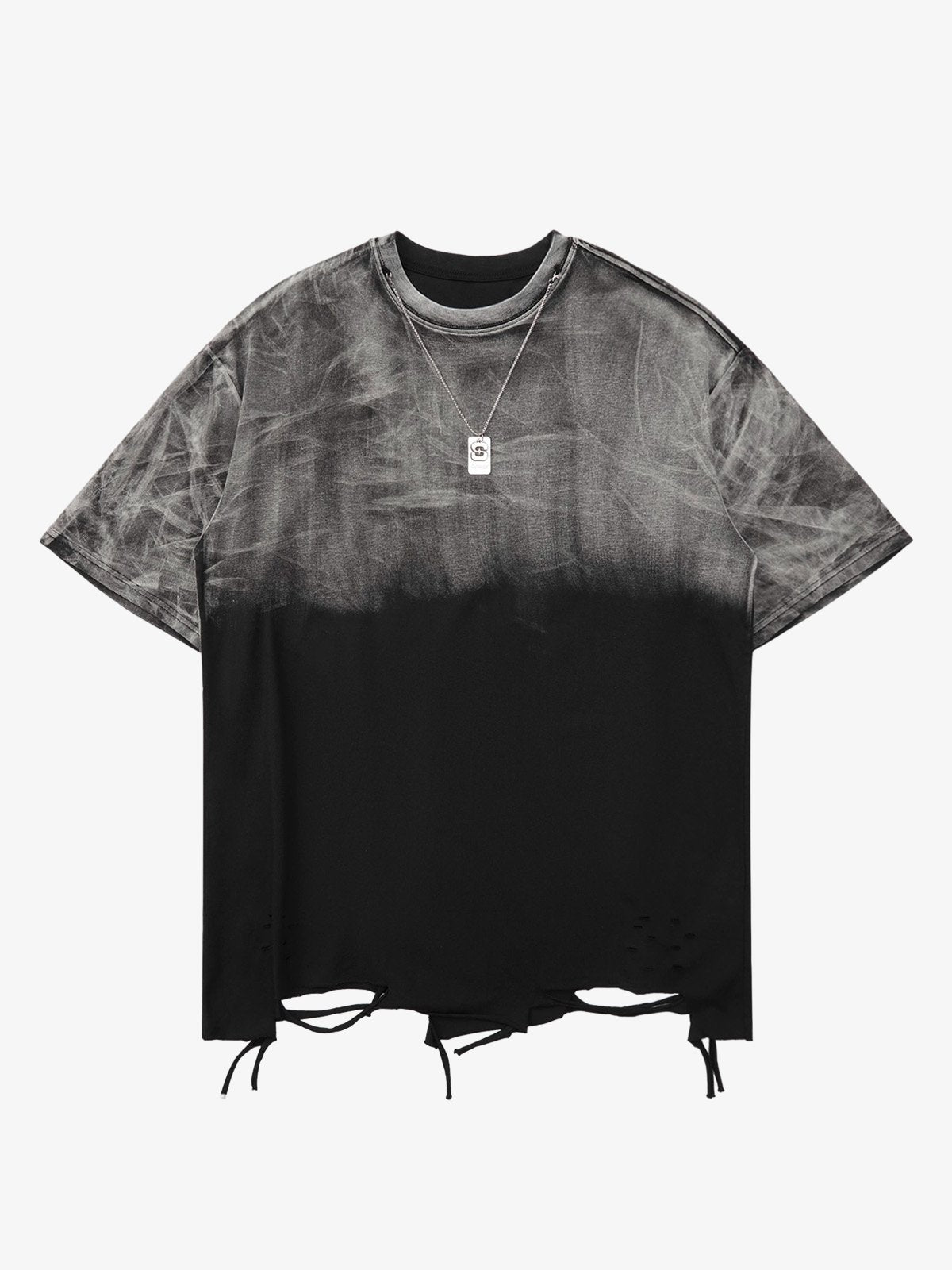 Theprecipice Metal Tag Street Rap T-Shirt