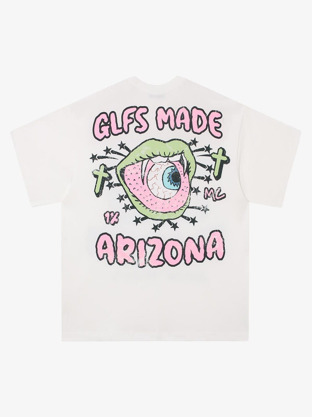 Theprecipice Fun graphic print T-shirt