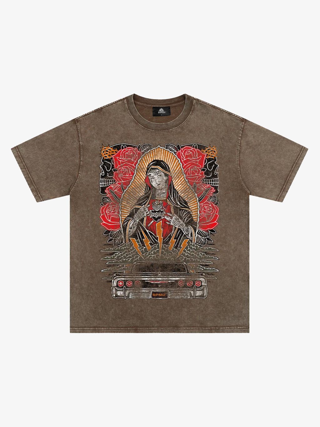 Original Vintage Virgin Mary Graphic T-Shirt