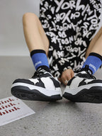 Theprecipice High Street Black And White Board Casual Shoes -1554