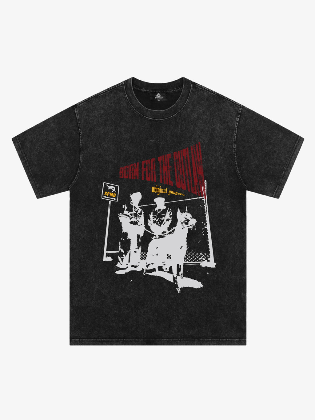 Original “Born for the Outlaw” Graphic Print T-Shirt