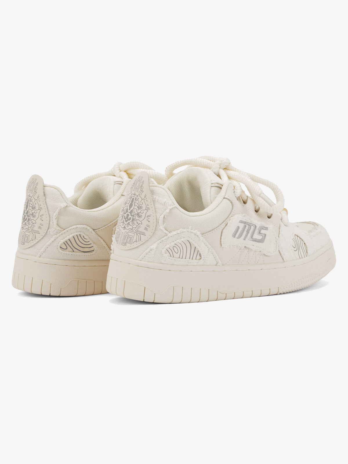 Theprecipice Embroidered Letter Shoes - 2107
