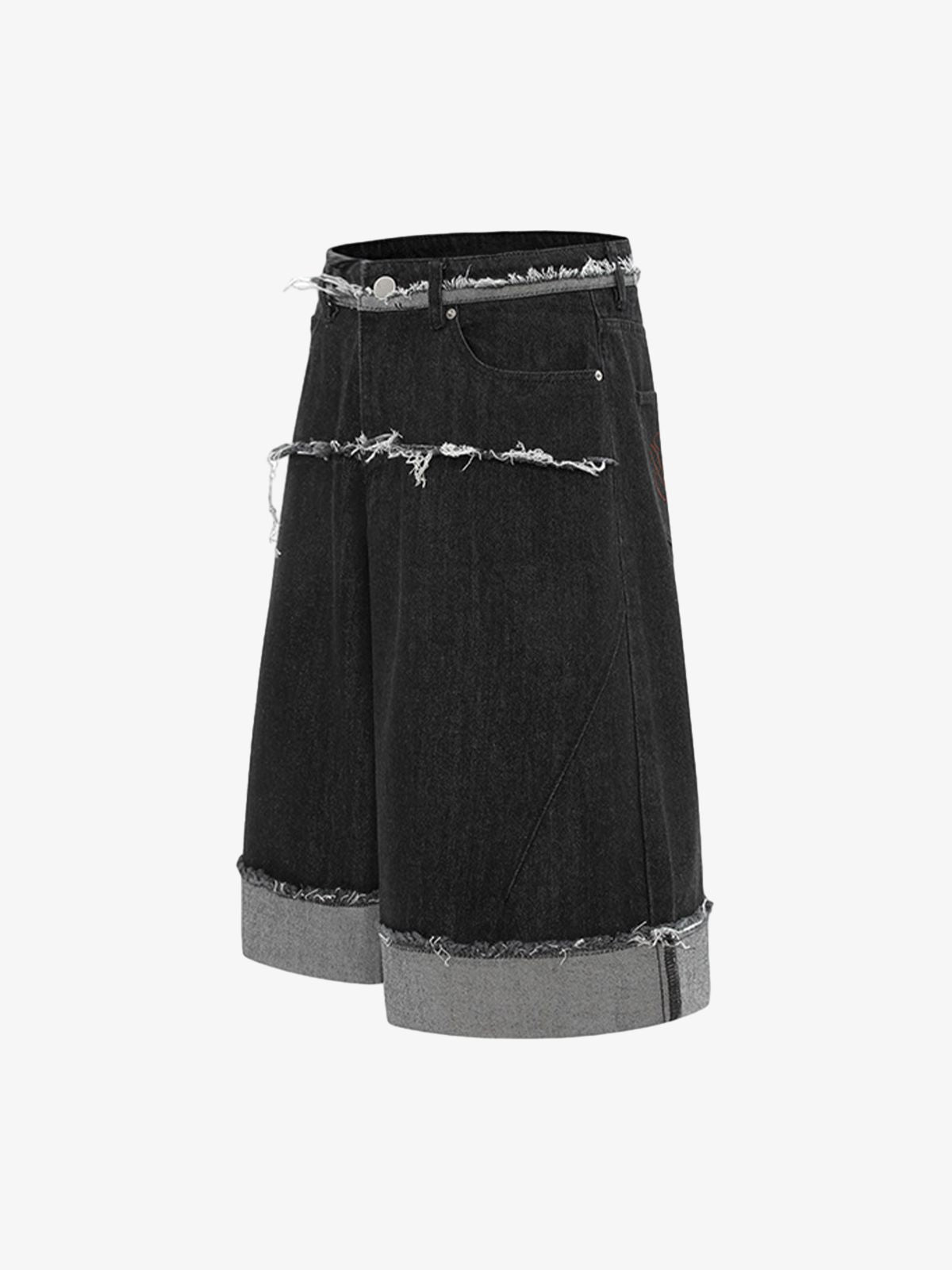 Cleanfit Raw Edge Denim Short - 2483