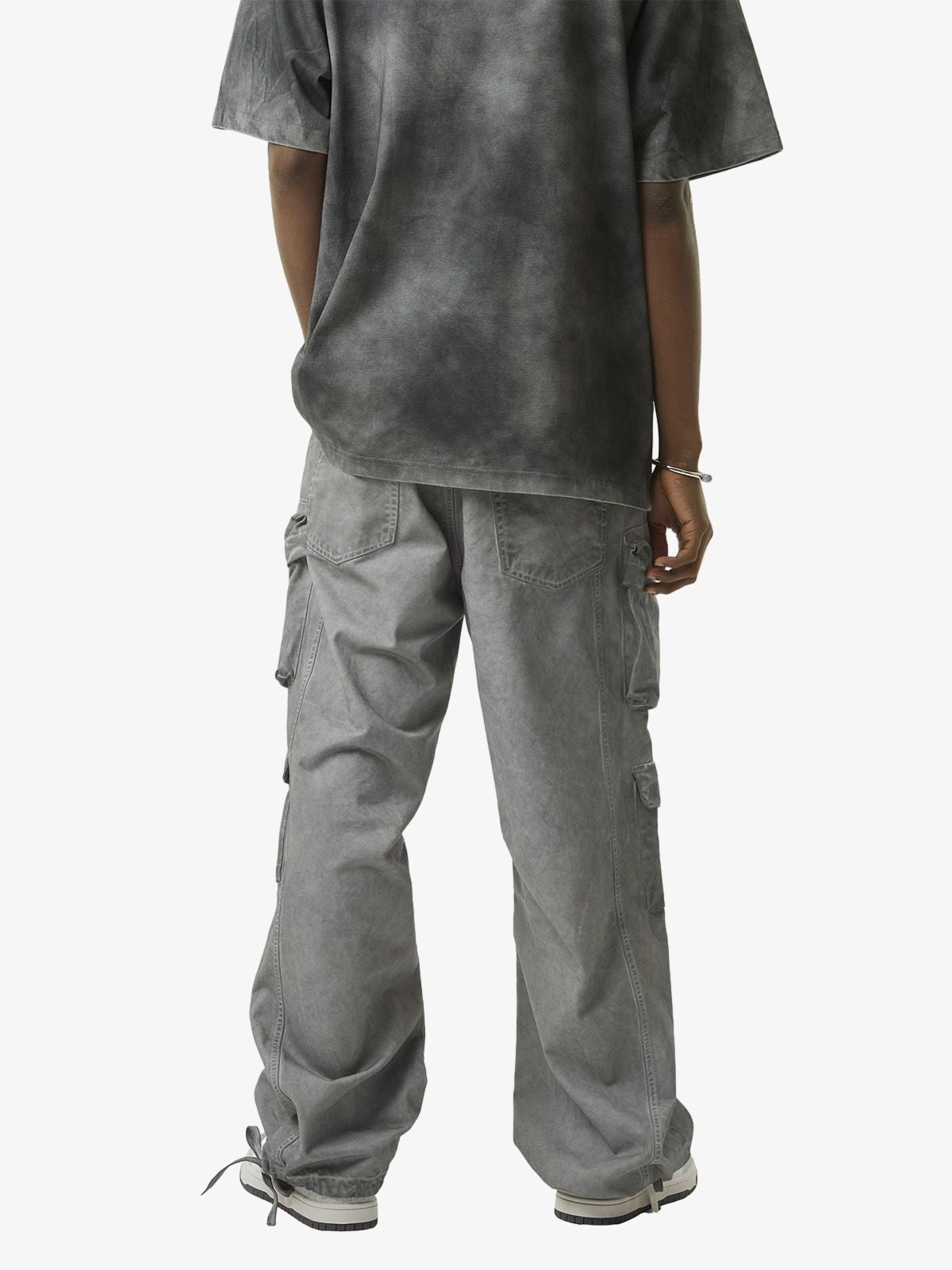 Theprecipice Vintage Wasteland Style Multi Pocket Work Pants