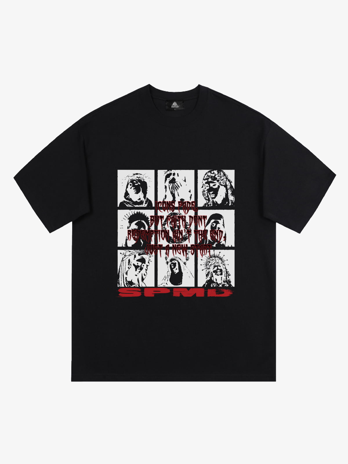 Original Saint Slogan Graphic T-Shirt