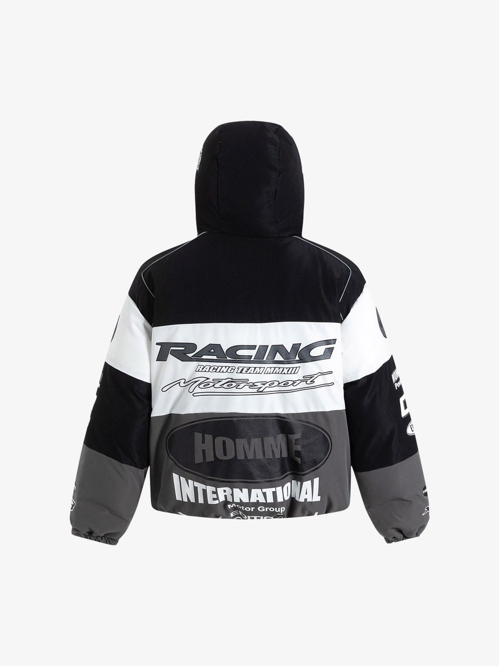 Theprecipice Motorcycle Racing Puffer Jacket